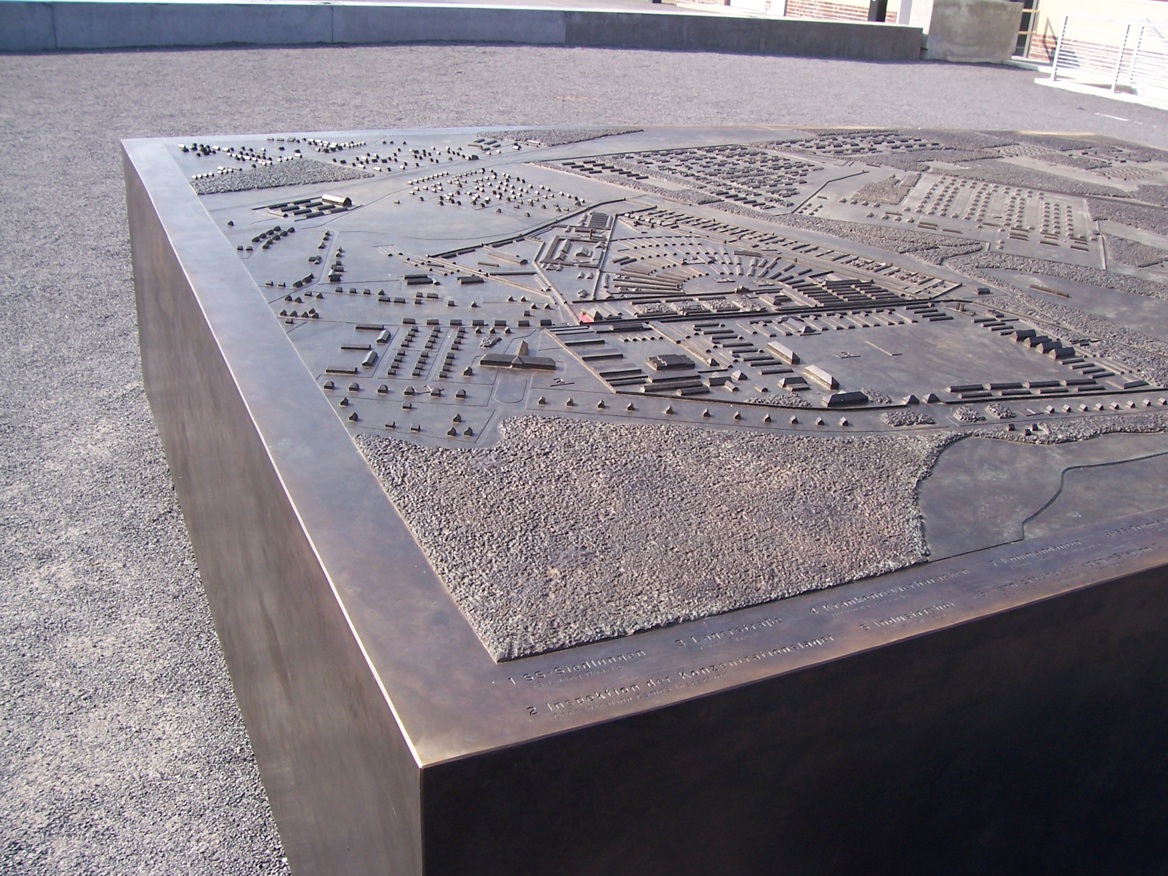Sachsenhausen Topographisches Modell